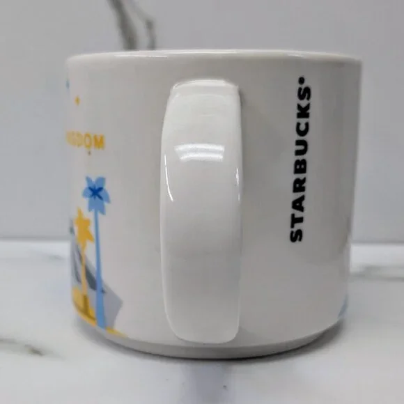 Disney x Starbucks Magic Kingdom 'You Are Here' Mug- Like New - Picture 4 of 6